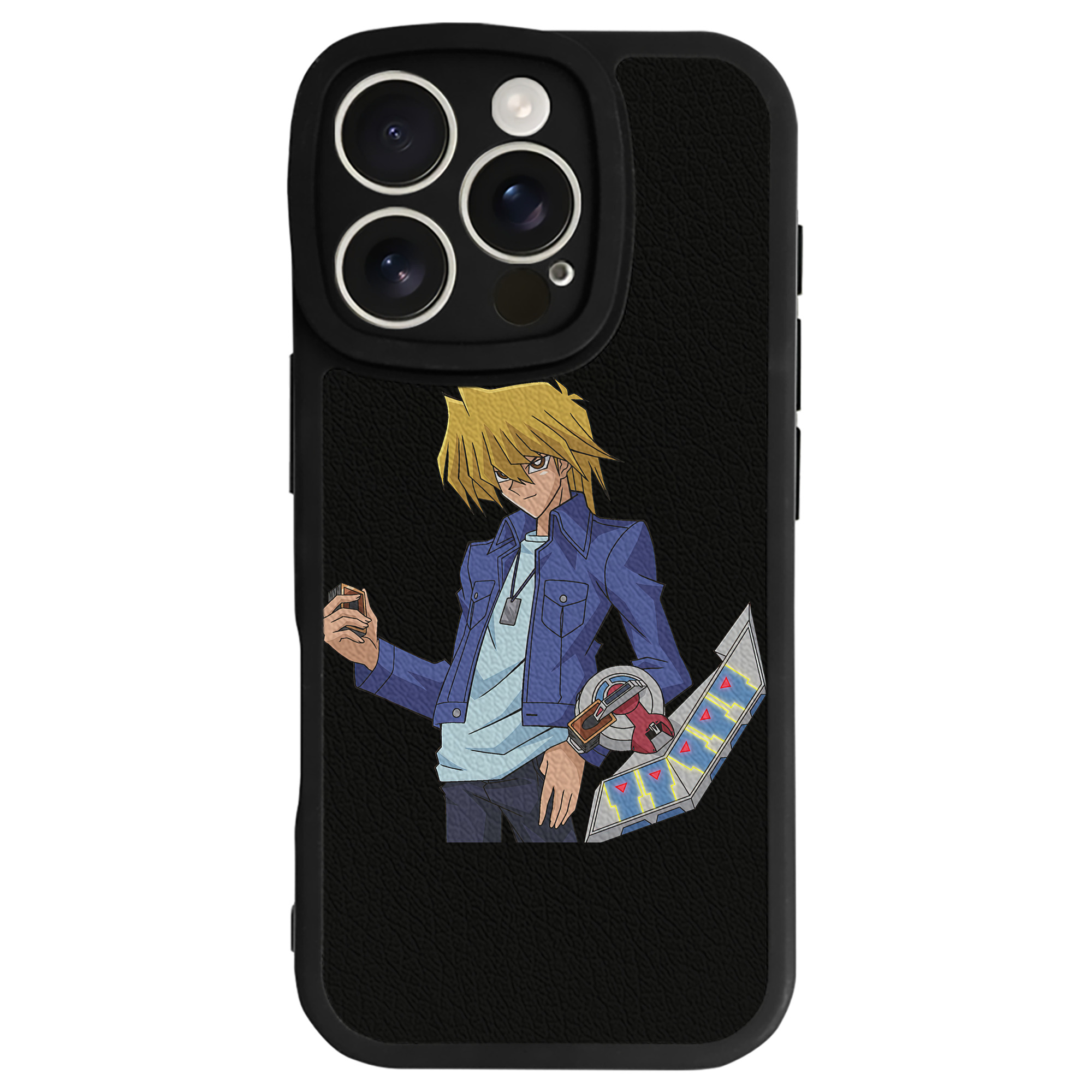 遊☆戯☆王 Yu-Gi-Oh! 【iPhone 16シリーズ対応】シリコンスマホケース（レザー調） 材質：シリコン